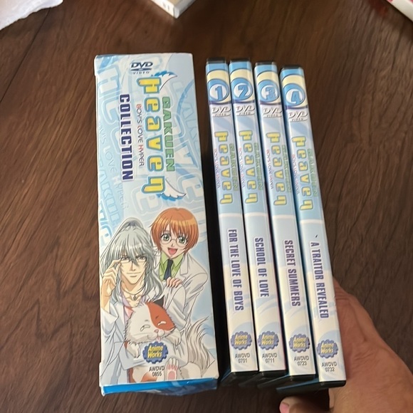 Gakuen HEAVEN Boy's Love Hyper 4 disc DVDs collection set - 13 episodes total - Picture 2 of 13